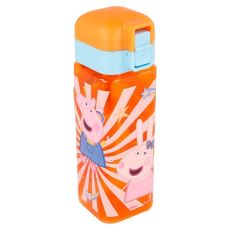 Fyrkantig Flaska 550ml Peppa Pig
