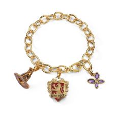 Gryffindor Lumos Berlockarmband Guldpläterat Harry Potter