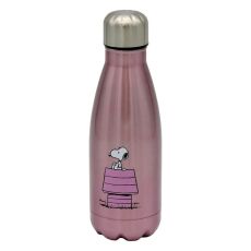 Snoopy Flaska Rostfritt Stål (550ml) Rosa - Snobben