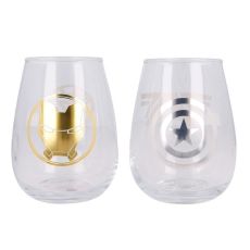 *2:a Sortering* Avengers 2-pack Dricksglas 510ml Marvel