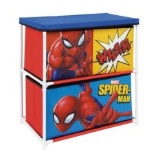 Spiderman Förvaringshylla med 3 Lådor Marvel