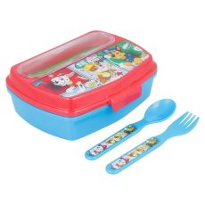 Matlåda med Bestick 800ml Paw Patrol