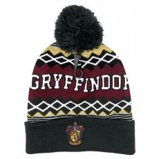 Gryffindor Svart Mössa med PomPom (Barn) Harry Potter