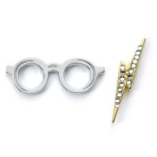 Glasögon / Blixt Broscher (2st) Harry Potter