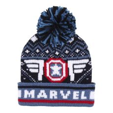 Captain America Trikåmössa med Pompom Marvel