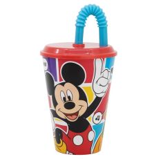 Musse Pigg Mugg med Sugrör 430ml Disney