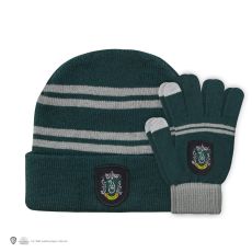 Slytherin Mössa och Vantar (Vuxen) Harry Potter