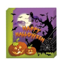 Servetter 33x33cm (20st) Halloween