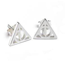 Deathly Hallows Örhängen i Silver Harry Potter
