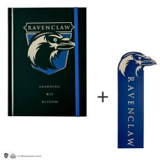 Ravenclaw Anteckningsbok A5 och Bokmärke Harry Potter