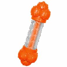 Tuggleksak för hundar Nylabone Orange Bacon Konstgjord L