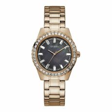 Damklocka Guess GW0111L3 Svart Guldrosa