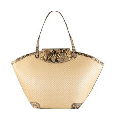 Damväska Michael Kors 30T1GZYTT4W-NATURAL Brun 26-56 x 38 x 13 cm