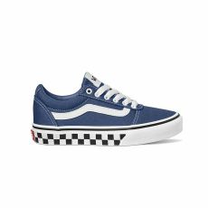 Sportskor Casual Barn Vans Ward YT Checker Sidewall Stv Blå 27