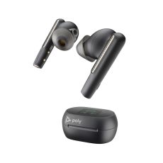 Ear Bluetooth hörlurar Poly Voyager Free 60+ UC Svart