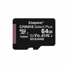 Micro-SD Minneskort med Adapter Kingston SDCS2/64GB-2P1A 64 GB