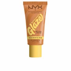 Solskydd med färg NYX BUTTERMELT GLAZE Nº 04-Almond Butta Spf 30 30 ml