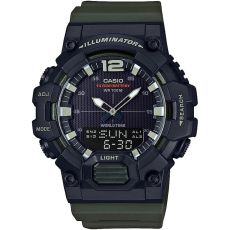 Herrklocka Casio ILLUMINATOR BLACK - ARMY GREEN (Ø 48 mm)