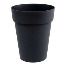 Kruka EDA Grå Antracitgrå Mörkgrå Plast Rund Ø 44 x 53 cm 44 x 44 x 53 cm