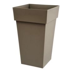 Kruka EDA Tuscan Beige-brun (taupe) Fyrkantig polypropen (39 x 39 x 65 cm)