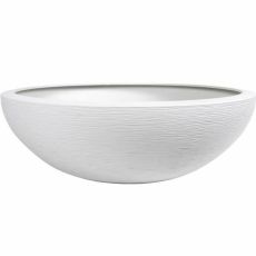 Kruka EDA Ø 59 cm Vit Plast Rund