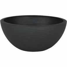 Kruka EDA Svart Antracitgrå Ø 25 cm