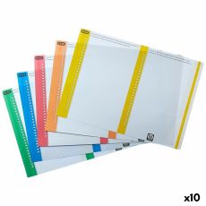 Etiketter Elba Hängfiler Multicolour A5 (10 antal)