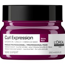 Fuktande ansiktsmask L'Oreal Professionnel Paris Curl Expression Lockigt hår (250 ml)