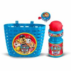 Tillbehörssats The Paw Patrol Barncykel Blå Röd 3 Delar