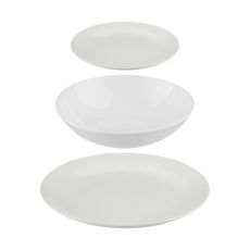 Matservis Secret de Gourmet Vit Keramik 18 Delar