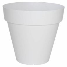 Kruka Riviera Vit Plast Fyrkantig Ø 50 cm