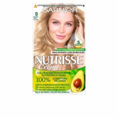 Permanent hårfärg - creme Garnier Nutrisse Nº 9.0-rubio muy claro (3 antal)