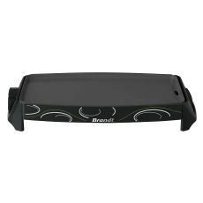 Grillplatta Brandt PLA1322N Svart (46 x 25,5 CM)