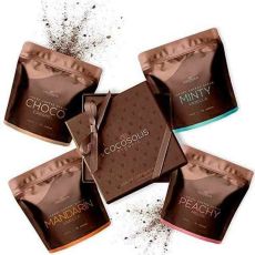 Ansiktsskrubb Cocosolis Luxury Coffee Scrub Box 4 Delar