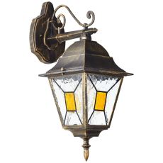 Vägglampa Brilliant Janel Extern E27 Svart 60 W
