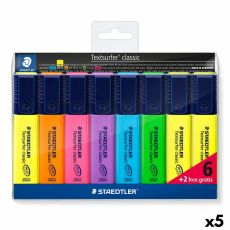Fluorescerande markörsuppsättning Staedtler Textsurfer Classic Multicolour (5 antal)
