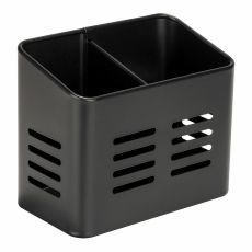 Bestickkorg Wenko Susie 55098100 Svart matt Metall