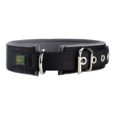 Hundhalsband Hunter Neoprene Reflect Svart (39-46 cm)
