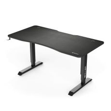 Skrivbord Gaming Sharkoon SGD10 Svart