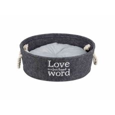 Hundsäng Trixie Lian Grå