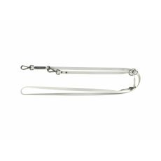 Justerbart hundkoppel Trixie CityStyle Ljusgrå S/M