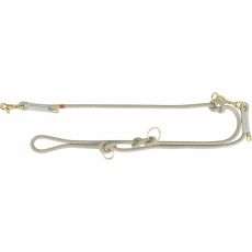 Justerbart hundkoppel Trixie Soft Rope Grå Ljusgrå L L/XL