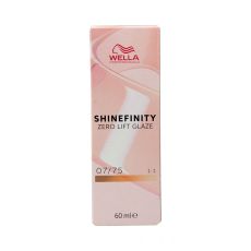 Permanent hårfärg Wella Shinefinity Nº 07/75 (60 ml)