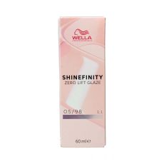 Permanent hårfärg Wella Shinefinity Nº 05/98 (60 ml)