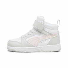 Sportskor Casual Barn Puma Rebound V6 Mid Infantil Vit 20