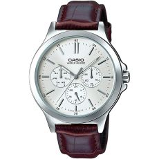 Herrklocka Casio MULTIFUNCTION SILVER, LEATHER (Ø 41,5 mm)