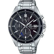Herrklocka Casio EFS-S510D-1AVUEF Svart Silvrig