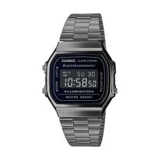 Herrklocka Casio A168WEGG-1BEF Svart Silvrig (Ø 36 mm) (Ø 38 mm)