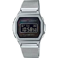 Herrklocka Casio A1000M-1BEF Svart Silvrig