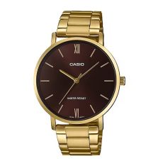 Herrklocka Casio MINIMAL GOLD - BROWN (Ø 40 mm)